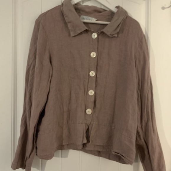 Willow linen top - Picture 1 of 4